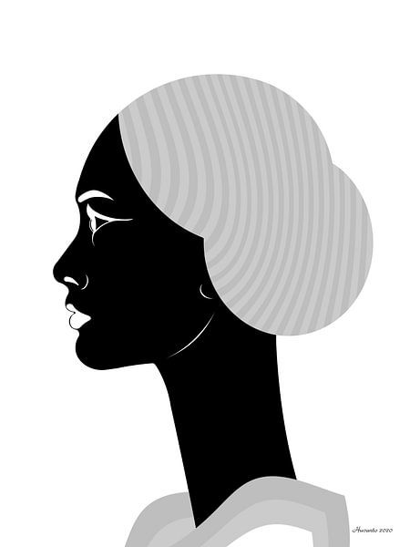 African Beauty by Ton van Hummel (Alias HUVANTO)
