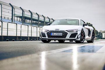 Audi R8 GT sur le circuit d'Assen