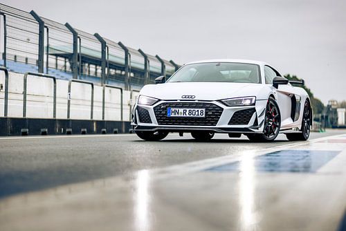 Audi R8 GT op het circuit Assen