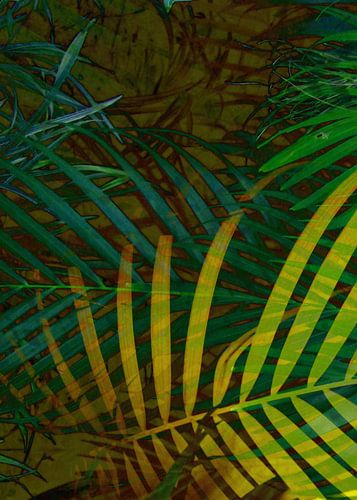 TROPICAL GREENERY LEAVES no6