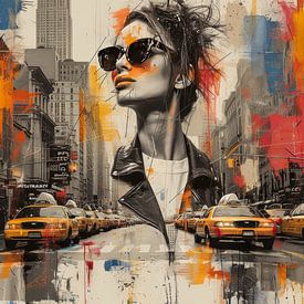 " New York Urban Echo " von René van den Berg