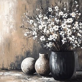 Schilderij bloem van ARTEO Schilderijen