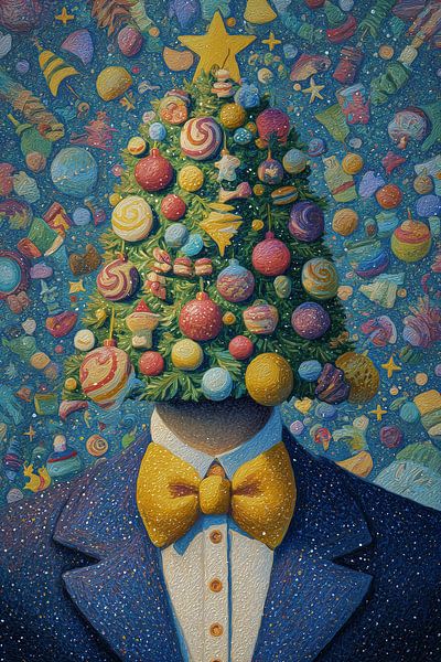 Christmas tree | Christmas Cup by ARTEO Paintings