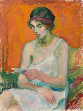 Vrouw in haar onderrok, 1912, Magnus Enckell