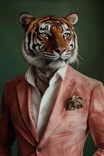 Elegantie van de majestueuze tijger