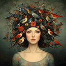 Happy Bird day van Mirjam Duizendstra thumbnail