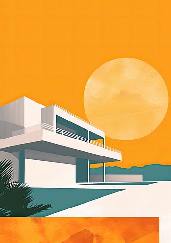 Bauhaus poster kunstdruk