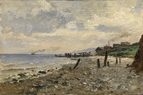 Carlos de Haes-Zeezijde van Villerville, Antique landschap