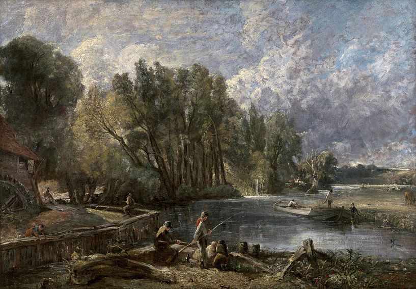 Stratford Mill, John Constable by Masterful Masters