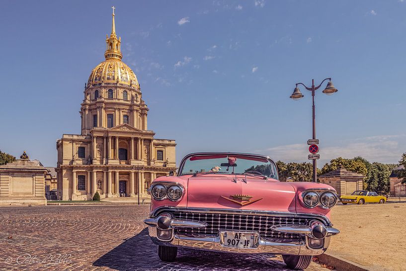 Cadillac ancienne classique à Paris. par Patrick Löbler