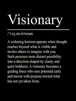 Visionary Definition - Black