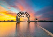 Colorful Timeline sunrise van Daniëlle Langelaar Photography thumbnail