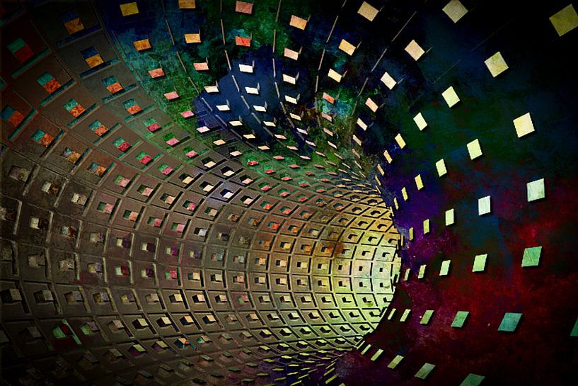 The way out in color 1 by Carla van Zomeren