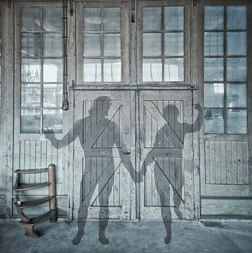 In der alten Fabrik - der alten Sluisfabriek (Drachten) von Ruben van Gogh - smartphoneart