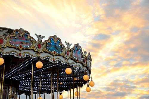 Paris / Moulin Sunset / France