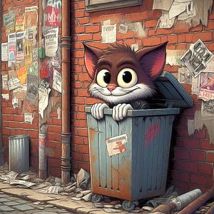 chat de cour