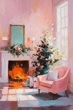 Cozy Christmas in Pastels no.4 by Studio BB
