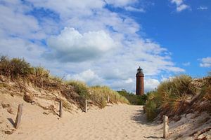 Strandaufgang am  Weststrand