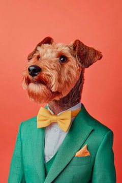 Airedale Terrier van Poster Art Shop