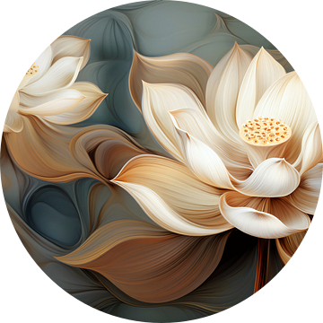 Lotus Flowers Abstract