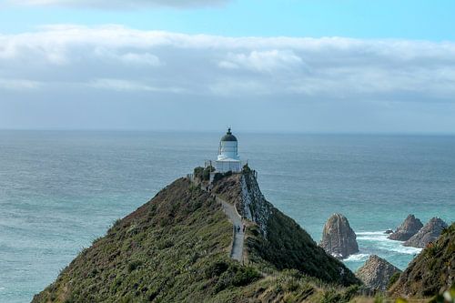 De Vuurtoren van Nugget Point: Majestueus Uitzicht over de Zee