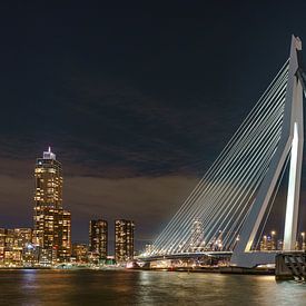 Erasmusbrücke, auch „Der Schwan“ genannt. von Jaap van den Berg