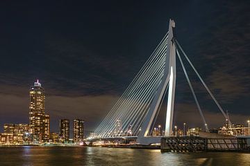 Erasmusbrücke, auch „Der Schwan“ genannt. von Jaap van den Berg