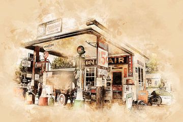 Route 66 by Peter Roder