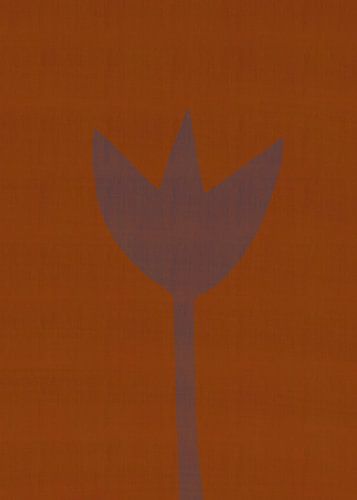 Modern abstract tulip no. 17