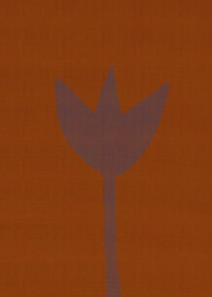 Modern abstract tulip no. 17 by Studio Keserű