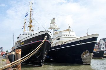 Zusterschepen Elbe en Clyde von Maurice Verschuur