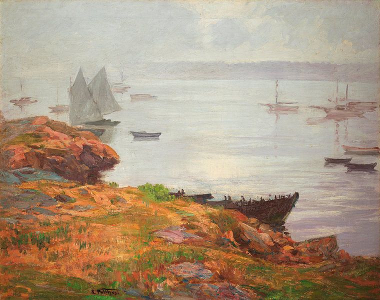 Landscape, Edward Henry Potthast by Masterful Masters