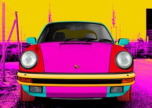 Porsche 911 Carrera 3.2 Cabrio in tri-color