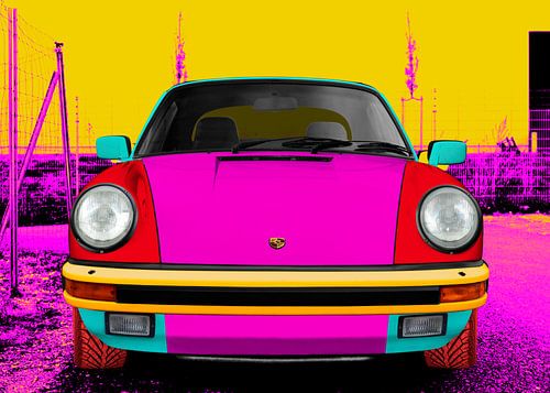 Porsche 911 Carrera 3.2 Cabrio in tri-color