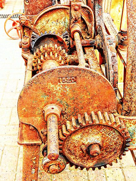 Chaff Cutter Mechanism 1 by Dorothy Berry-Lound
