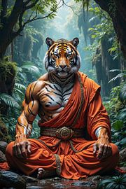 TIGER – Der weise Mönch meditiert im Dschungel