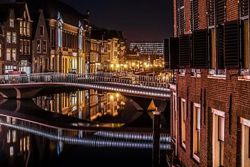 Leiden op zijn mooist! Catherinabrug Leiden!