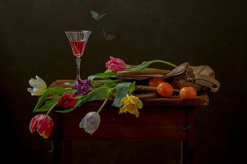 Still life 'a woman's heart