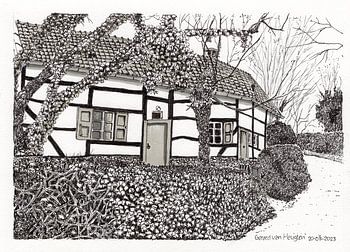 Half-timbered house South Limburg