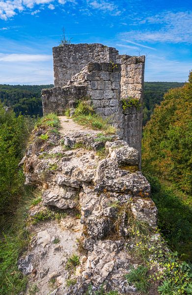 Medieval castle ruins of Kallmünz by ManfredFotos