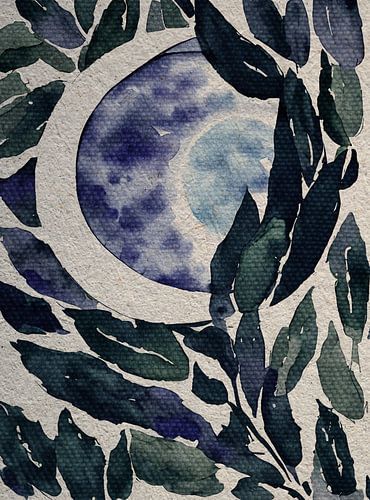 Lune Boho avec guirlande No.08 | The Bohemian Vintage Collection