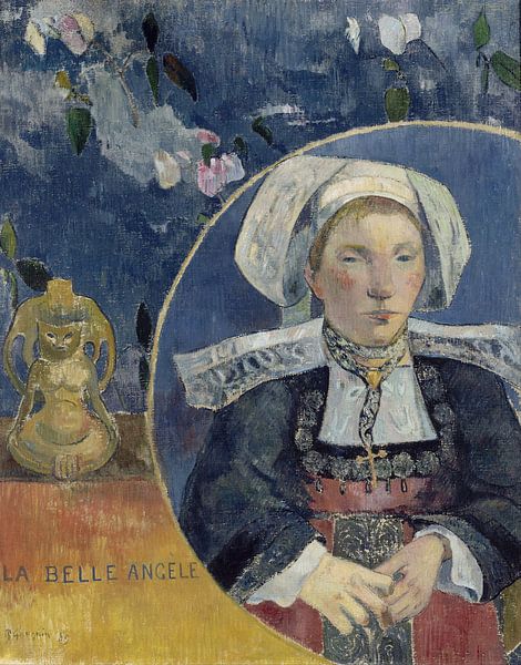 La Belle Angèle, Paul Gauguin - 1889 by Het Archief