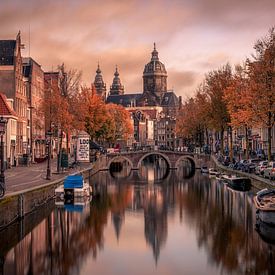 Reflections of Amsterdam by Georgios Kossieris
