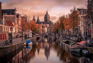 Reflecties van Amsterdam van Georgios Kossieris