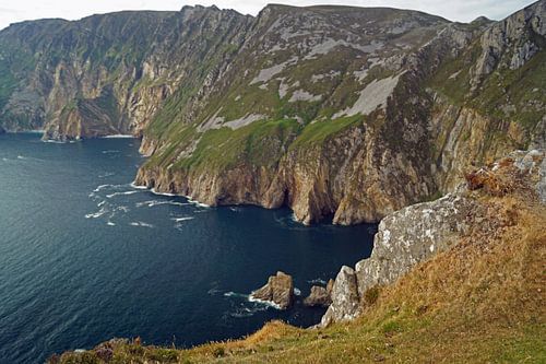 De Slieve League kliffen in het westen van County Donegal, Ierland