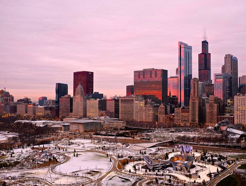 'Skyline', Chicago van Martine Joanne