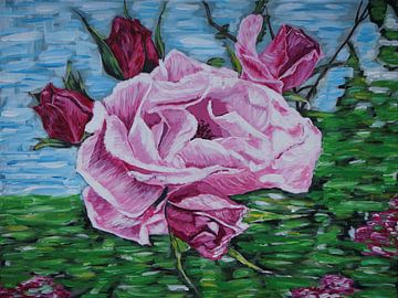 Rozen in bloei - De schoonheid van de natuur van Alena Drisner