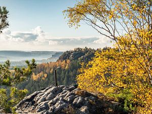 Papststein, Sächsische Schweiz - Gohrisch, Papststein und Barbarine