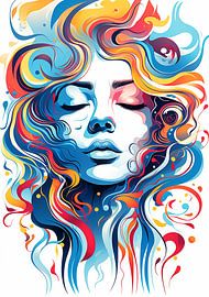 Spirituelle Frau von Liv ter Riet