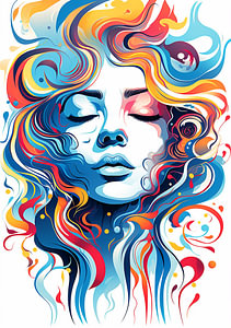 Spirituelle Frau